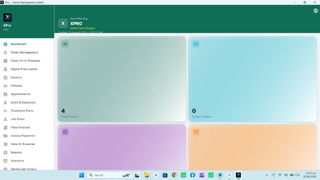 Al-Fazal CRM Software â€” XPro dashboard
